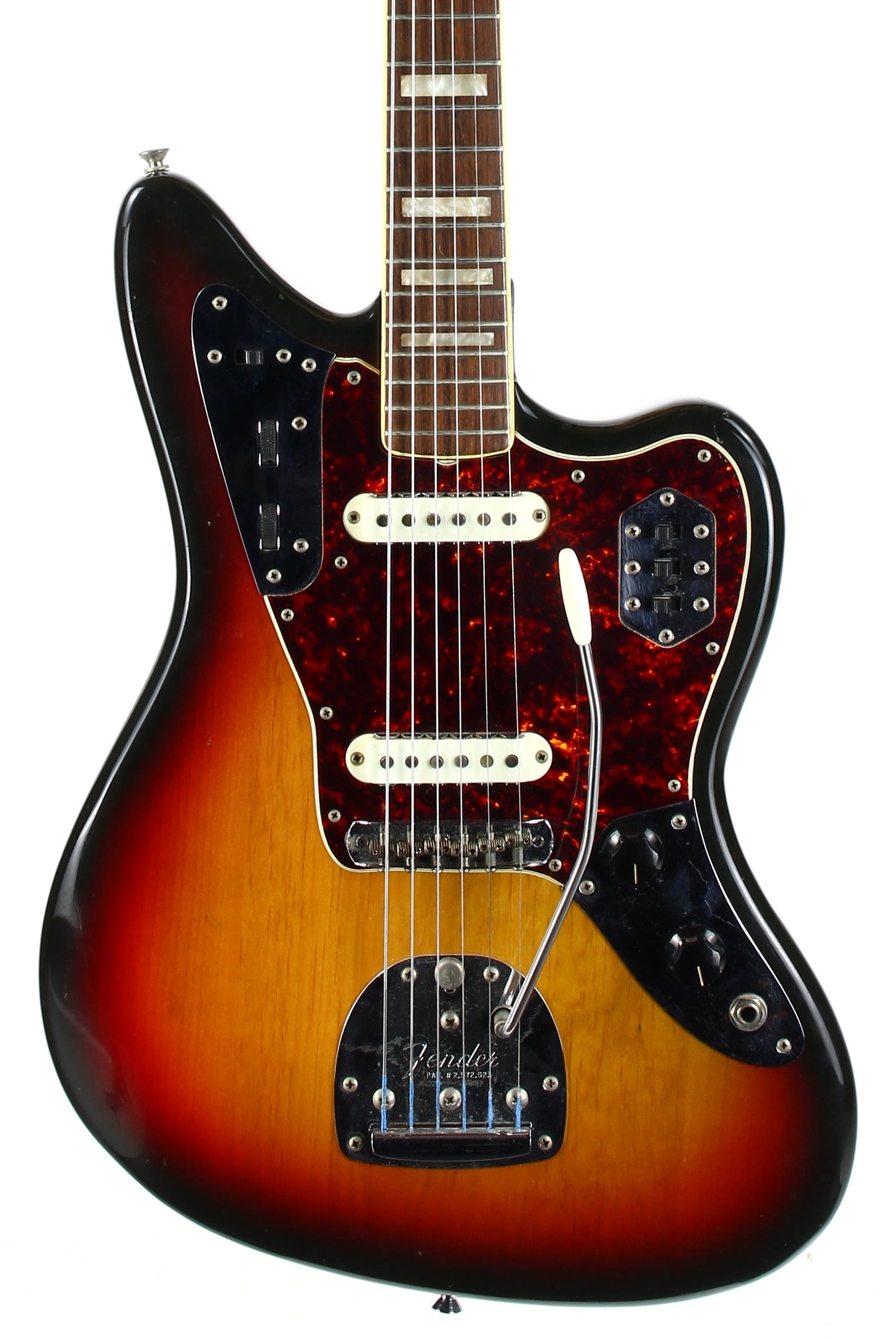 1972 Fender Jaguar Sunburst Vintage Guitar | 100% Original, Offset, Chunky Neck!