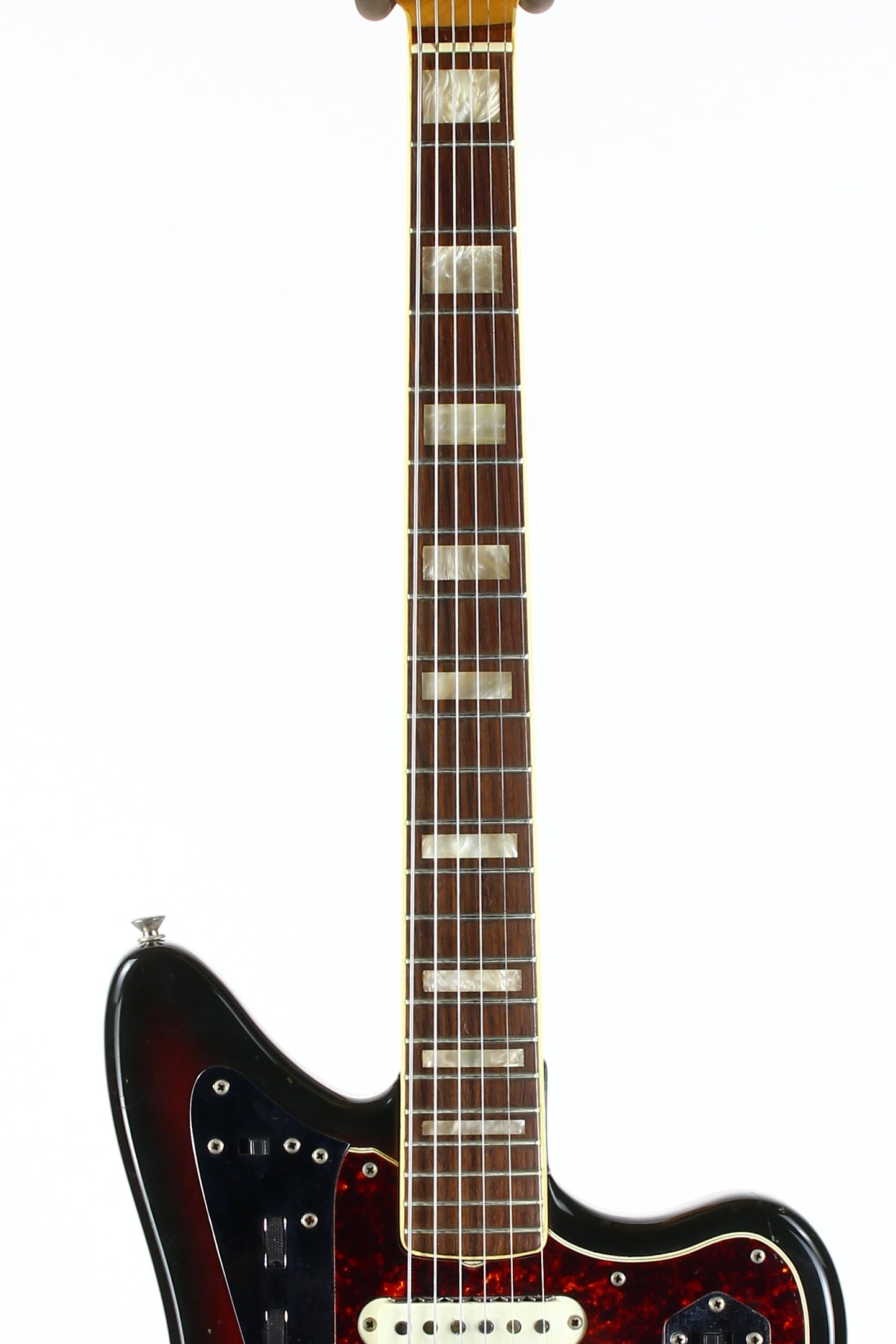 1972 Fender Jaguar Sunburst Vintage Guitar | 100% Original, Offset, Chunky Neck!