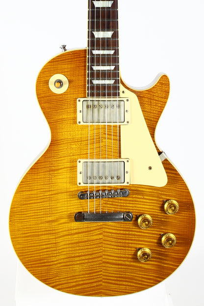 1959 Gibson Custom AGED & SIGNED Rick Nielsen 59 Les Paul Standard Burst R9 Reissue True Historic