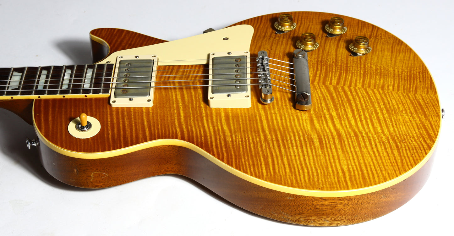 1959 Gibson Custom AGED & SIGNED Rick Nielsen 59 Les Paul Standard Burst R9 Reissue True Historic