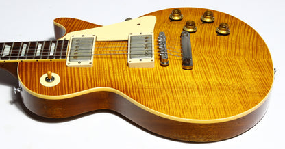 1959 Gibson Custom AGED & SIGNED Rick Nielsen 59 Les Paul Standard Burst R9 Reissue True Historic