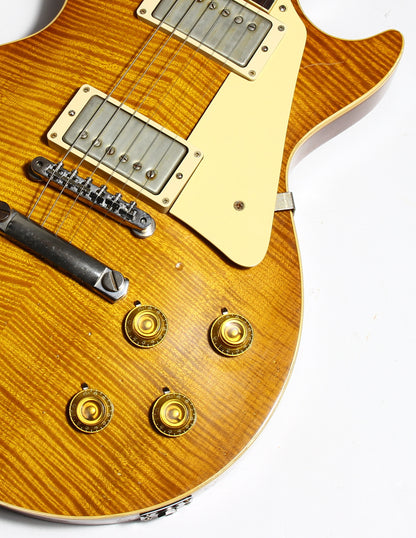 1959 Gibson Custom AGED & SIGNED Rick Nielsen 59 Les Paul Standard Burst R9 Reissue True Historic
