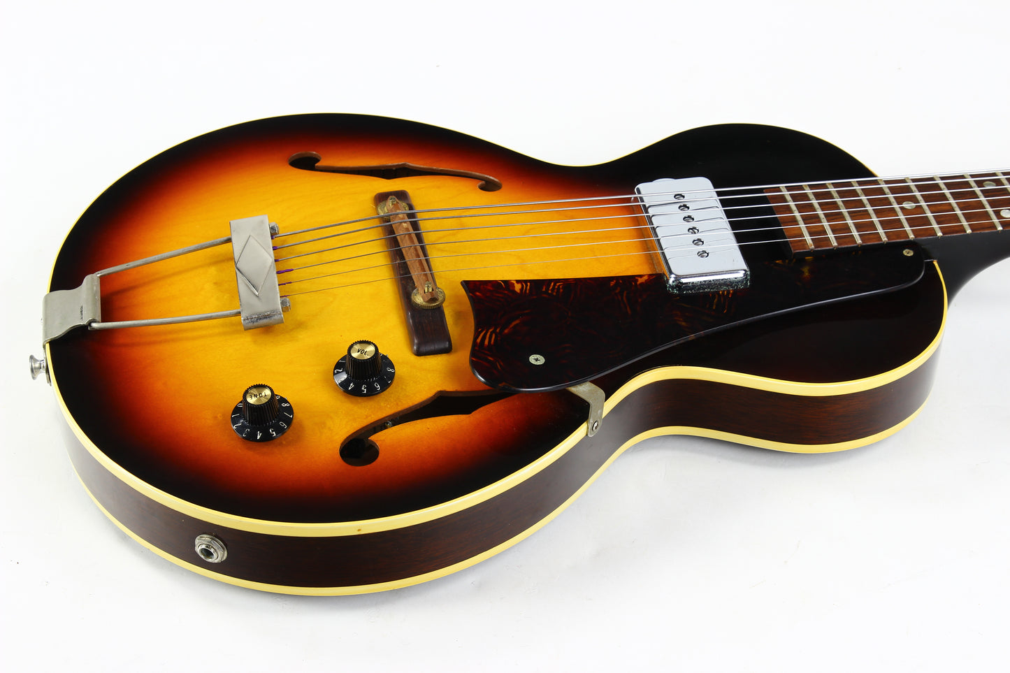 1968 Gibson ES-125T 3/4 Sunburst | Vintage Electric Guitar, P-90 Pickup, Hollowbody