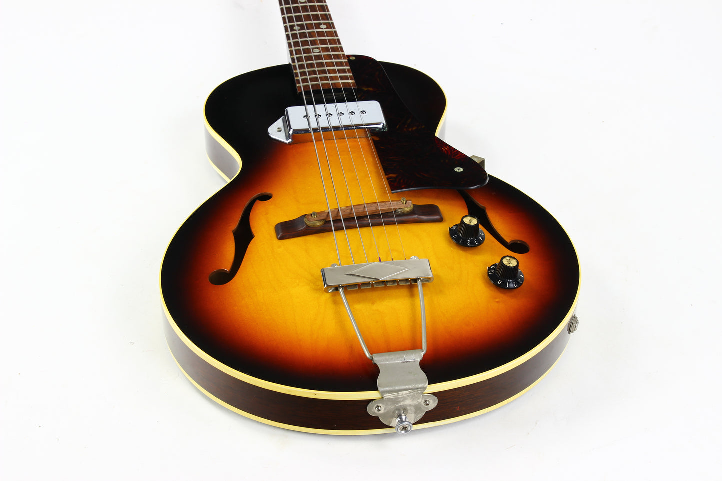 1968 Gibson ES-125T 3/4 Sunburst | Vintage Electric Guitar, P-90 Pickup, Hollowbody