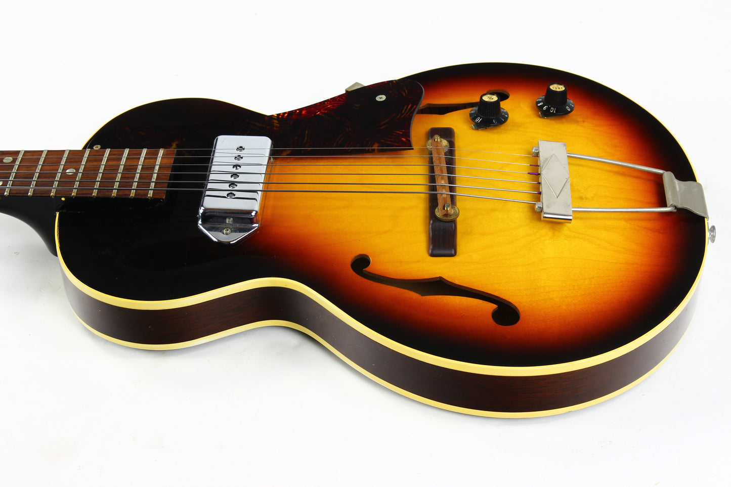 1968 Gibson ES-125T 3/4 Sunburst | Vintage Electric Guitar, P-90 Pickup, Hollowbody