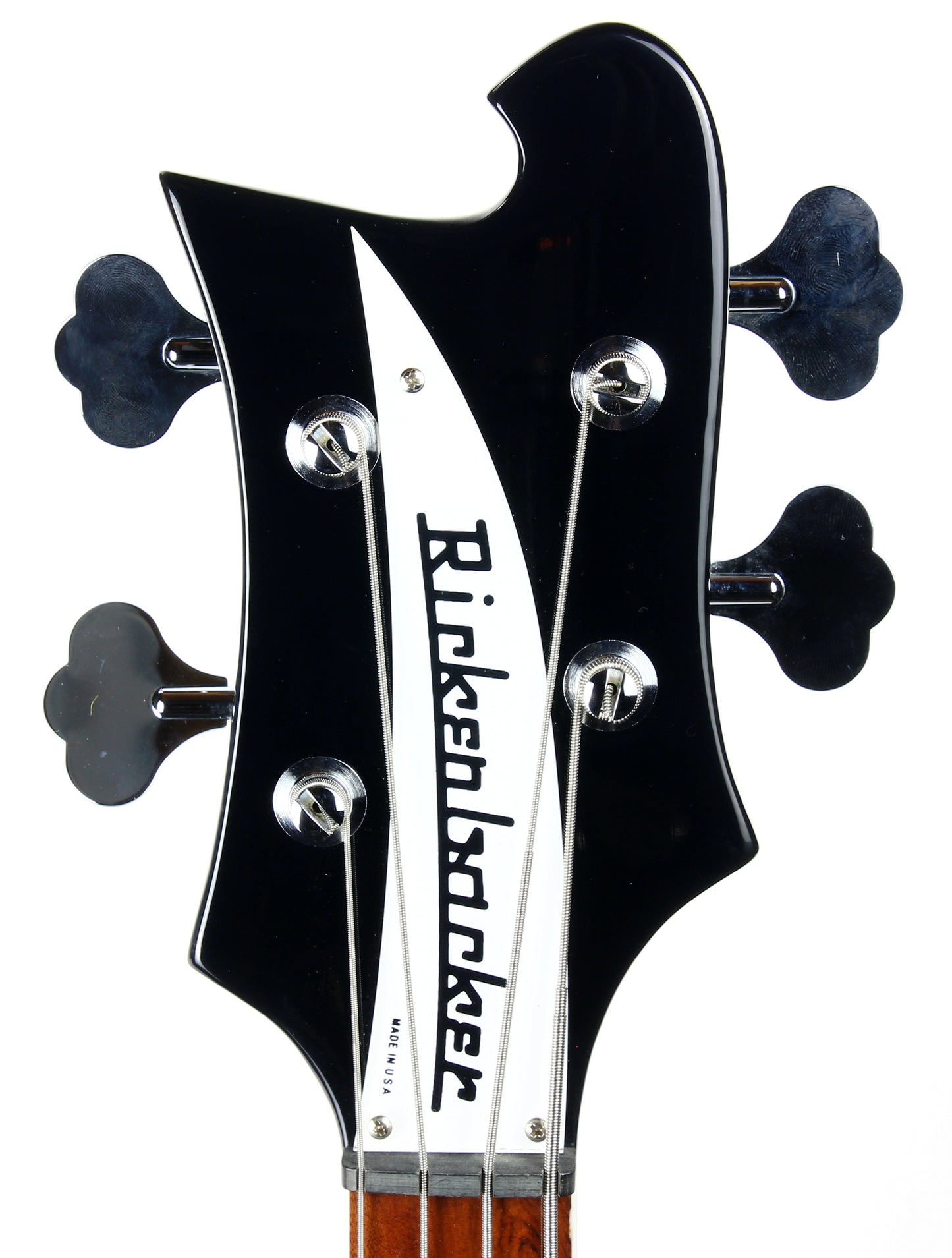 2020 Rickenbacker 4003 Left-Handed Jetglo Black Electric Bass - MINTY, Silver Case, 4000 Series 4001