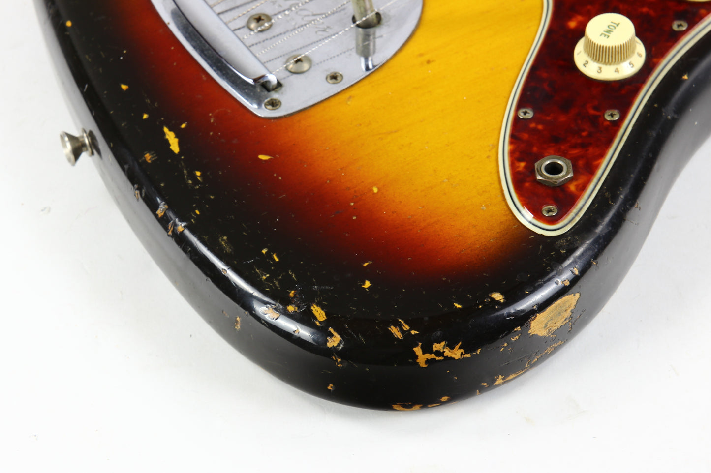 1961 Fender Jazzmaster Sunburst Vintage | 100% Original & Hard Case, Slab Board Neck, Offset Guitar
