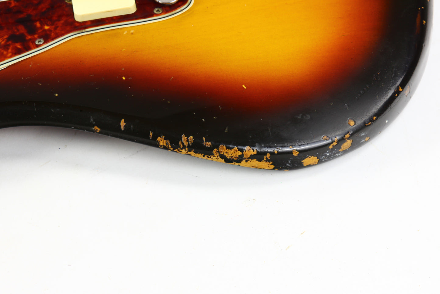 1961 Fender Jazzmaster Sunburst Vintage | 100% Original & Hard Case, Slab Board Neck, Offset Guitar
