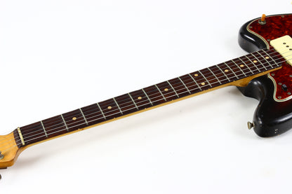 1961 Fender Jazzmaster Sunburst Vintage | 100% Original & Hard Case, Slab Board Neck, Offset Guitar