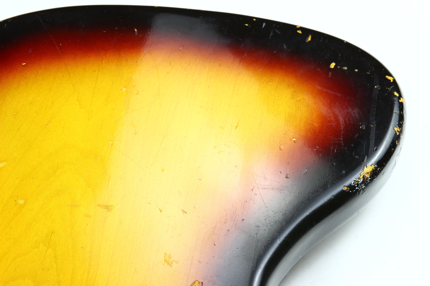 1961 Fender Jazzmaster Sunburst Vintage | 100% Original & Hard Case, Slab Board Neck, Offset Guitar