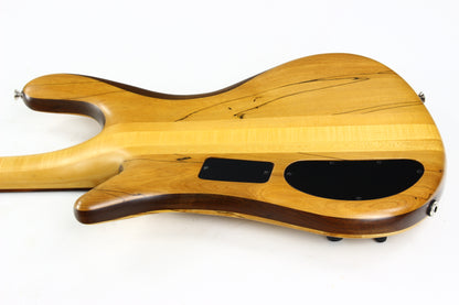 Spector USA NS-4 Bass SPALTED MAPLE | Neck-Through Fretless, Original Hard Case