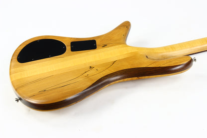 Spector USA NS-4 Bass SPALTED MAPLE | Neck-Through Fretless, Original Hard Case