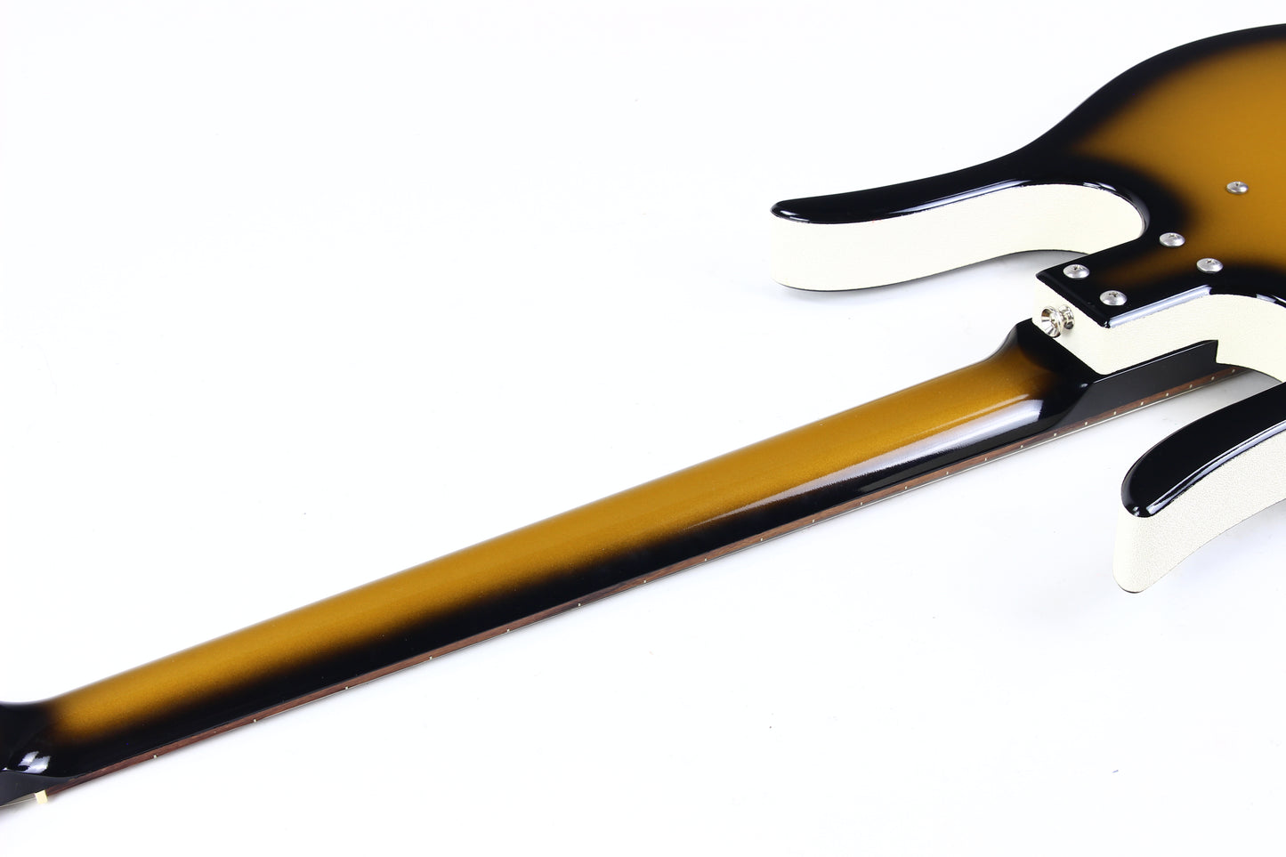 Jerry Jones USA Neptune Longhorn Baritone Bass Guitar VI 6-String Guitar | ONE OFF Gold Burst