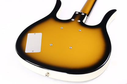 Jerry Jones USA Neptune Longhorn Baritone Bass Guitar VI 6-String Guitar | ONE OFF Gold Burst