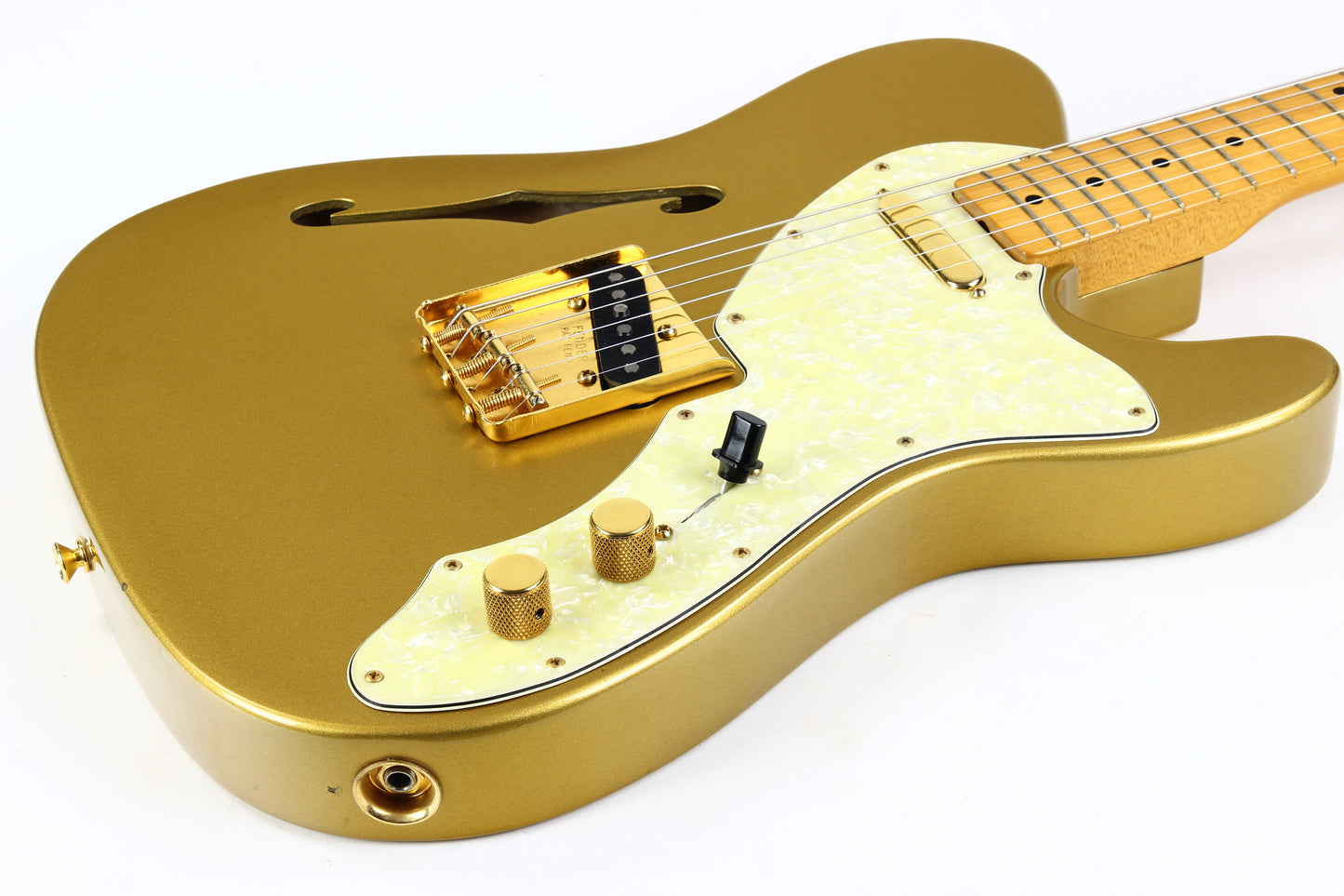 1990 Fender Custom Shop MASTERBUILT 60s Telecaster Thinline FRED STUART All-Gold