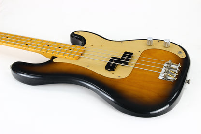 c. 1993 Fender Japan '57 Precision Bass PB57 Gold Anodized Guard MIJ