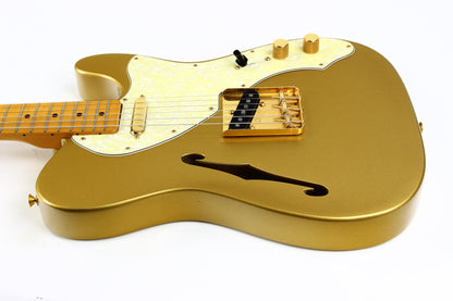 1990 Fender Custom Shop MASTERBUILT 60s Telecaster Thinline FRED STUART All-Gold