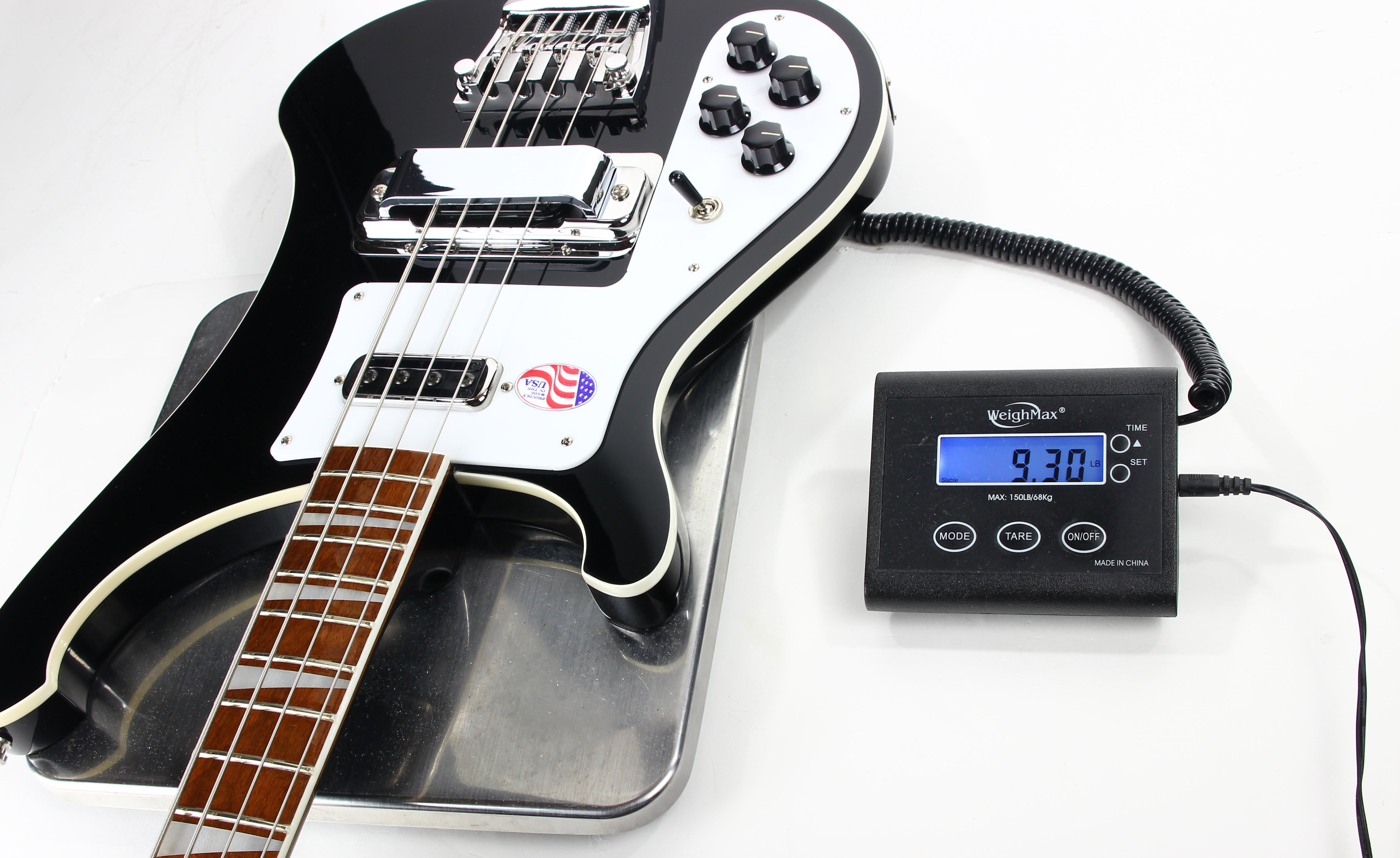 2020 Rickenbacker 4003 Left-Handed Jetglo Black Electric Bass - MINTY ...