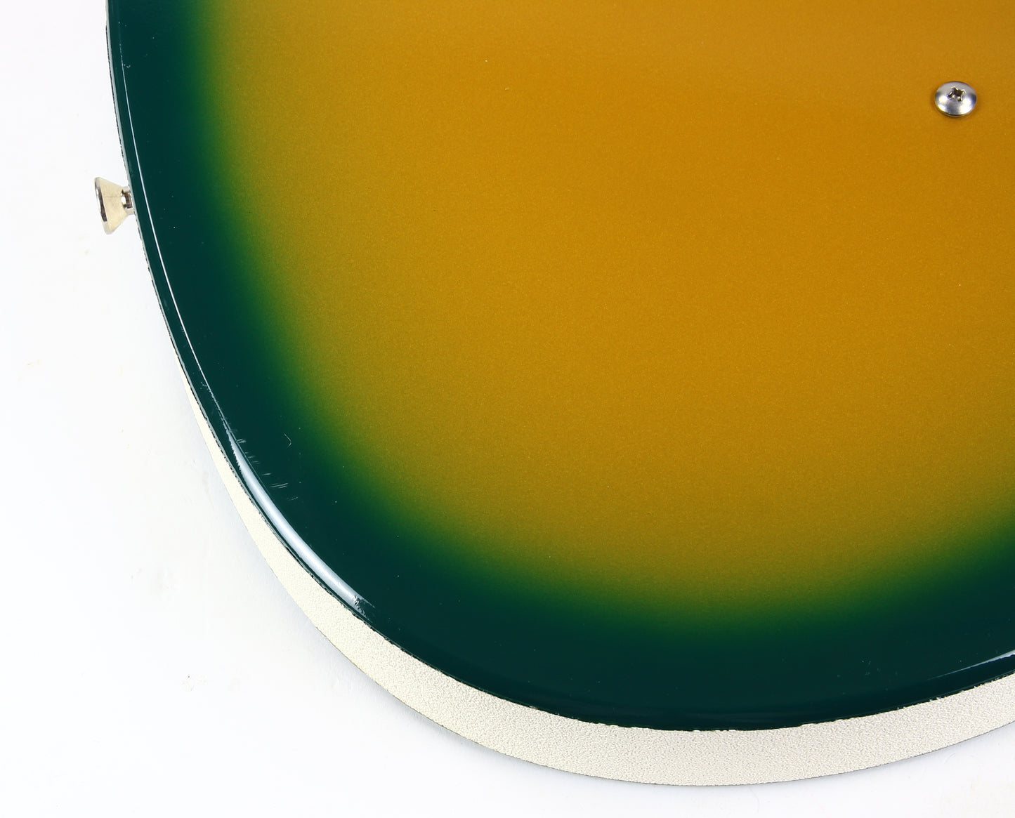 Jerry Jones USA Neptune Longhorn GUITARLIN 6-String Guitar | ONE OFF Green Burst 31 Frets