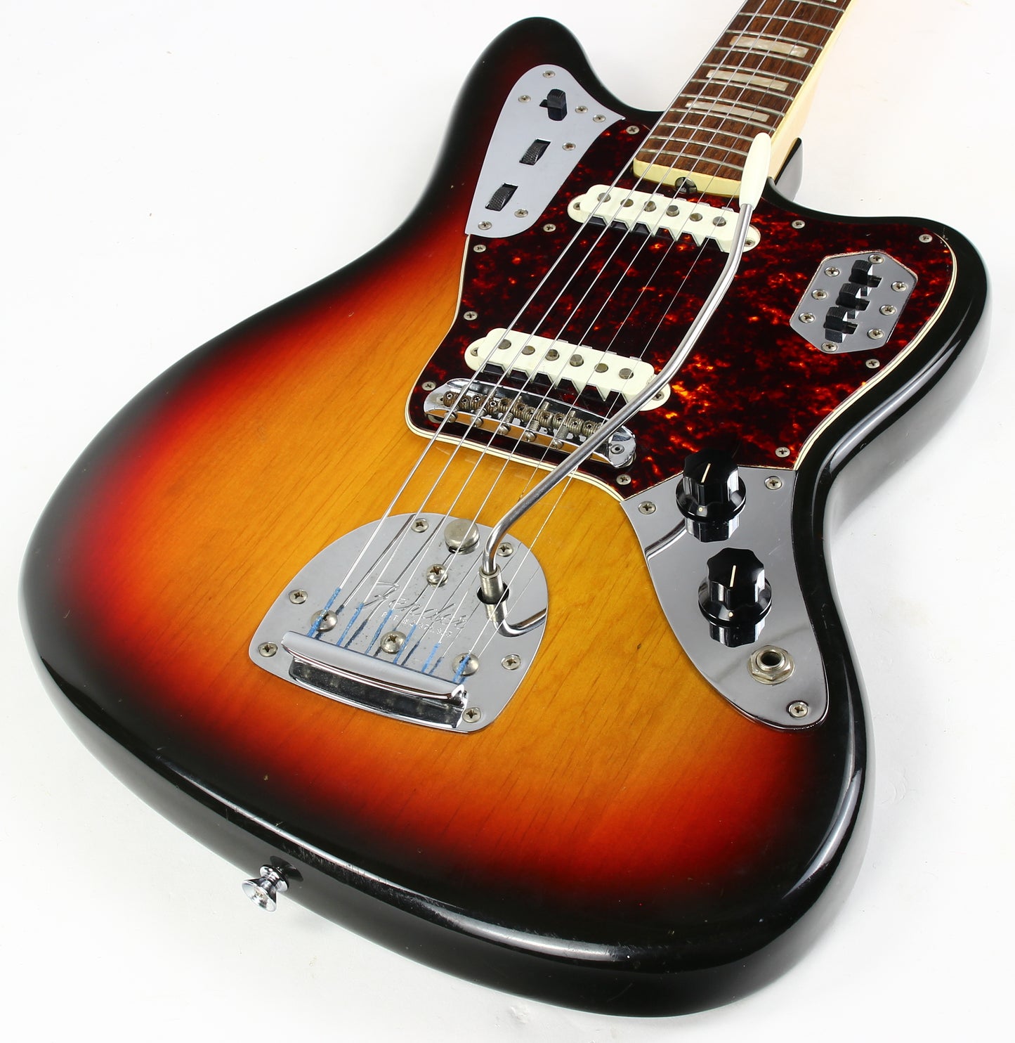 1972 Fender Jaguar Sunburst Vintage Guitar | 100% Original, Offset, Chunky Neck!