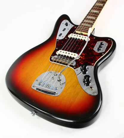 1972 Fender Jaguar Sunburst Vintage Guitar | 100% Original, Offset, Chunky Neck!