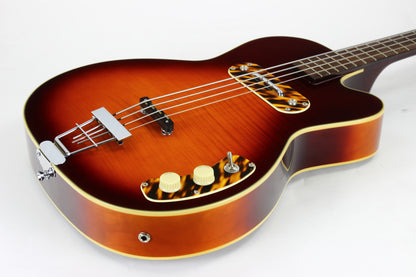 Kay by Roger Fritz K162v Electric Pro Bass Howlin Wolf 50s Reissue Vintage Cherry Sunburst