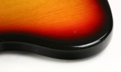 1972 Fender Jaguar Sunburst Vintage Guitar | 100% Original, Offset, Chunky Neck!