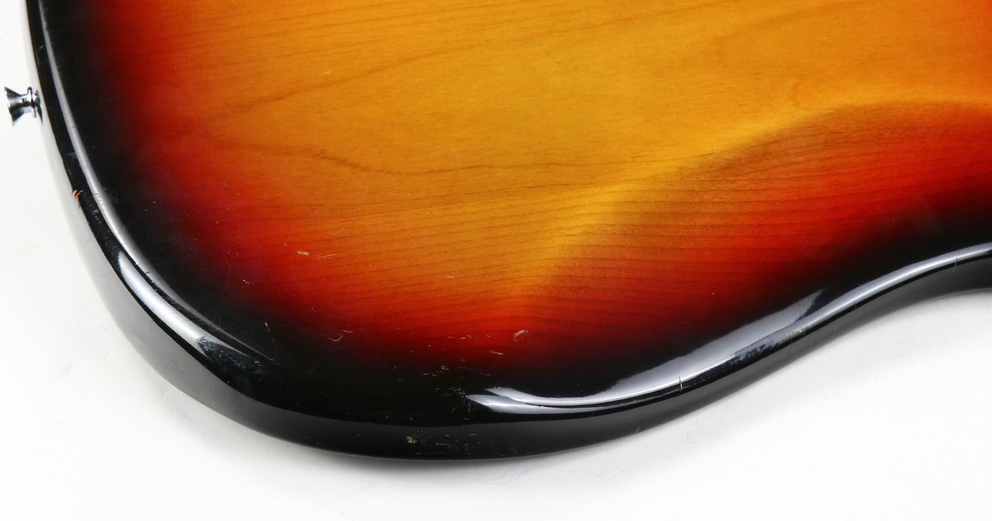 1972 Fender Jaguar Sunburst Vintage Guitar | 100% Original, Offset, Chunky Neck!