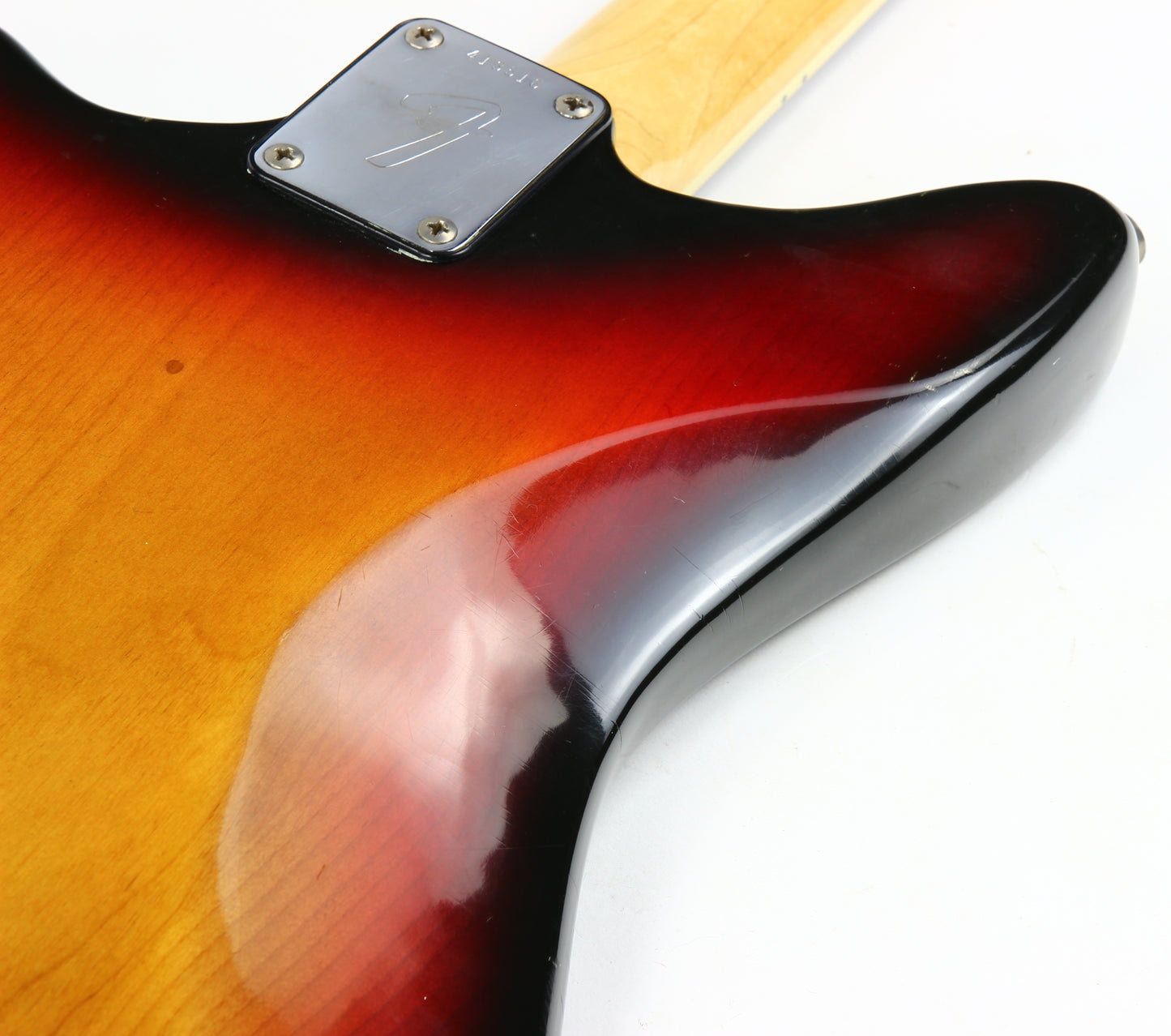 1972 Fender Jaguar Sunburst Vintage Guitar | 100% Original, Offset, Chunky Neck!