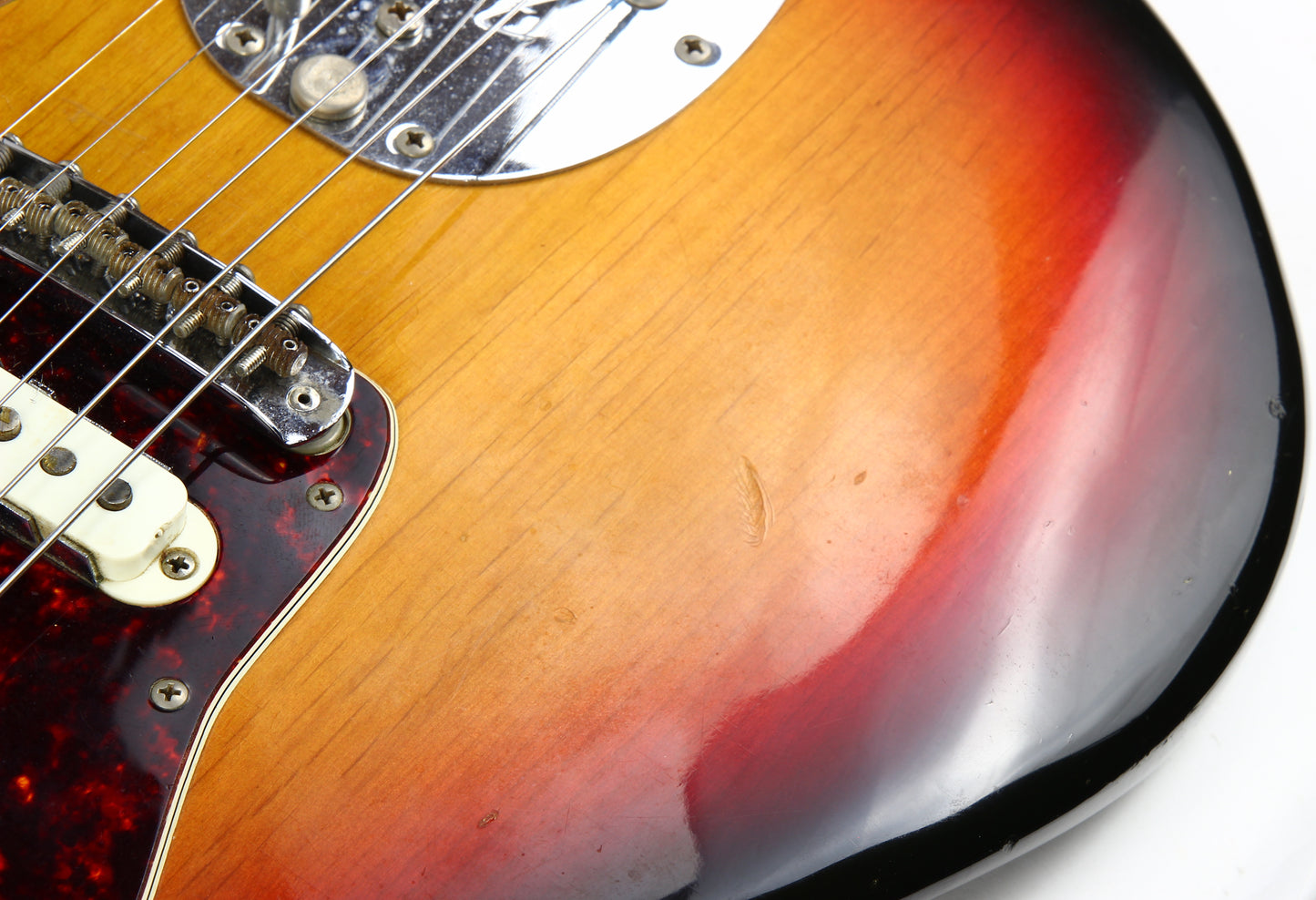 1972 Fender Jaguar Sunburst Vintage Guitar | 100% Original, Offset, Chunky Neck!