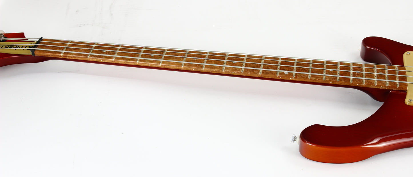 1975 Rickenbacker 4000 Amber Fireglo | 1950s Tribute, Gold Pickguard paul wilczynski