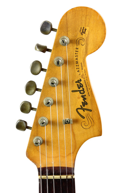 1961 Fender Jazzmaster Sunburst Vintage | 100% Original & Hard Case, Slab Board Neck, Offset Guitar