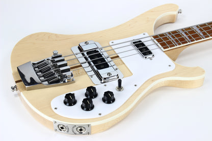 2023 Rickenbacker 4003 MG Electric Bass Guitar Mapleglo - Triangle Inlays w/ Original Case 4000 Series 4001