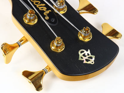 Spector USA NS-4 Bass SPALTED MAPLE | Neck-Through Fretless, Original Hard Case