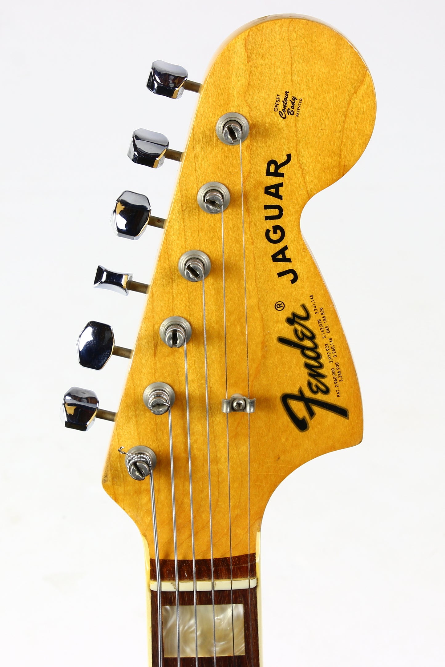 1972 Fender Jaguar Sunburst Vintage Guitar | 100% Original, Offset, Chunky Neck!