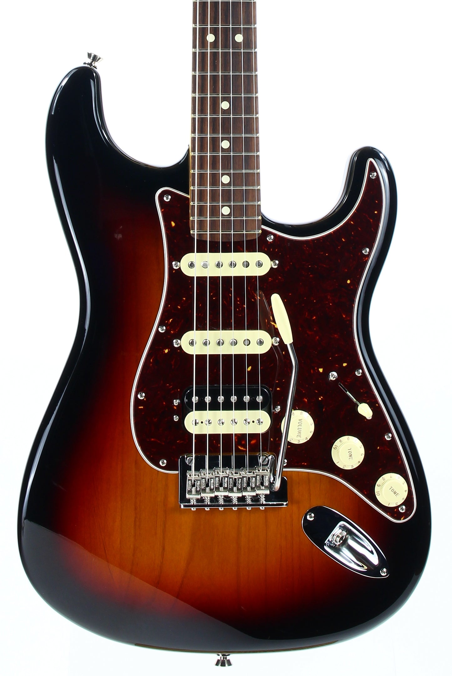 2020 Fender American Professional Pro II HSS Stratocaster Sunburst -- USA Strat, Rosewood Neck