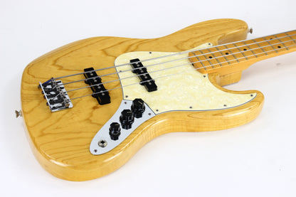 1997 Fender American Standard Jazz Bass USA, Natural w Figuring!