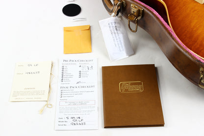 2018 Gibson 1959 AGED Les Paul Historic Reissue ROYAL TEA BURST! R9 59 Custom Shop KILLER TOP!