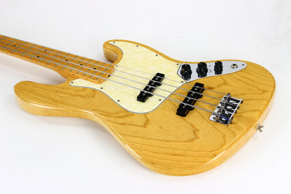 1997 Fender American Standard Jazz Bass USA, Natural w Figuring!