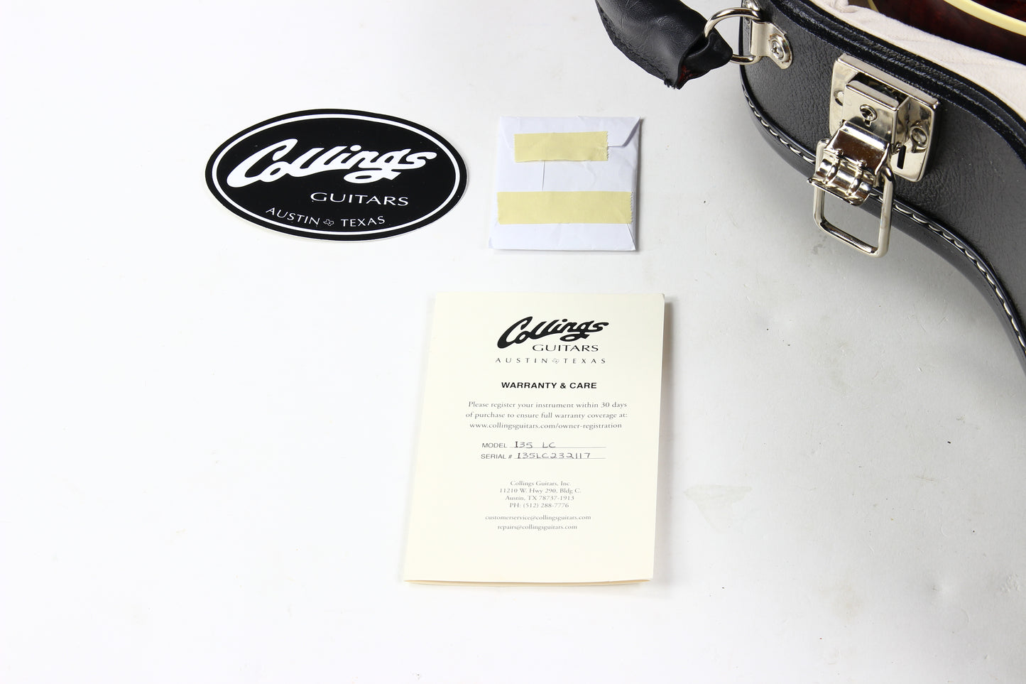2023 Collings I-35 LC Premium OXBLOOD w Original Hard Case Lollar Humbuckers