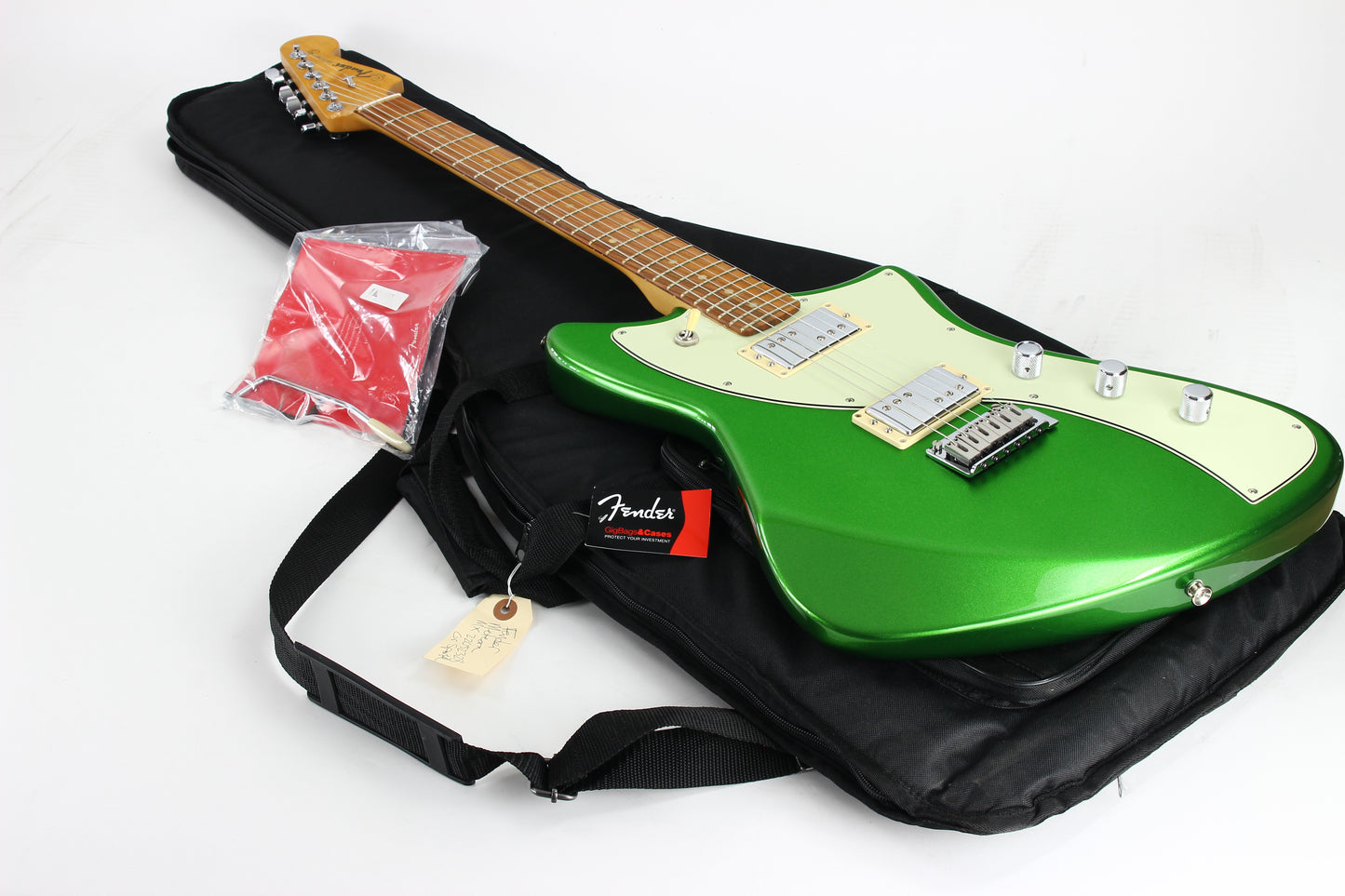 2022 Fender Fender Player Plus Meteora HH Pau Ferro Fingerboard Electric Guitar Cosmic Jade