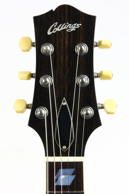 2024 Collings I-35 LC AGED Olive Drab Green | Throbak SLE-101 Plus MXV, Ameritage Case