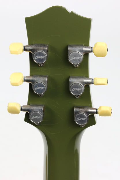2024 Collings I-35 LC AGED Olive Drab Green | Throbak SLE-101 Plus MXV, Ameritage Case