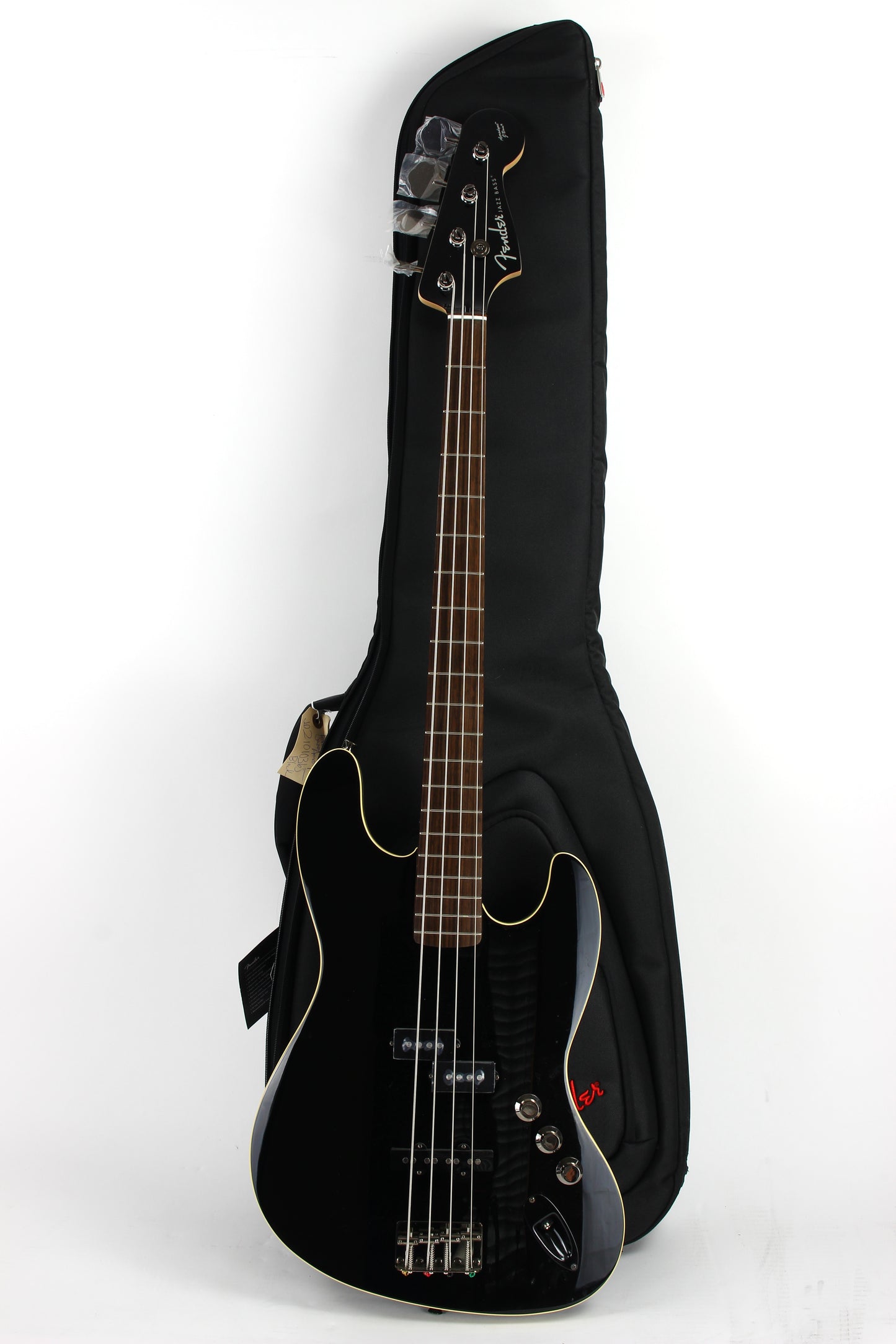 2021 Fender Japan Aerodyne Jazz P Bass | Black, Bound, PJ Precision Hybrid ajb