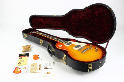 2003 Gibson BRAZILIAN ROSEWOOD 1958 Les Paul Standard Reissue R8 58 Custom Shop Reissue Sunburst