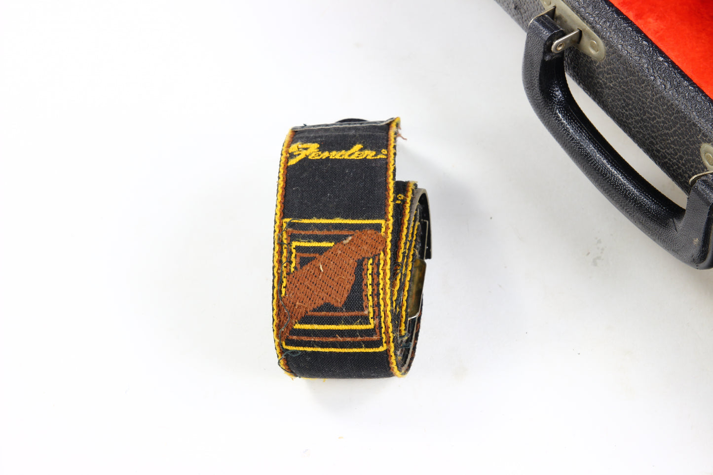 1978 Fender Mustang Sunburst Vintage Electric Guitar w Original Hard Case & Strap