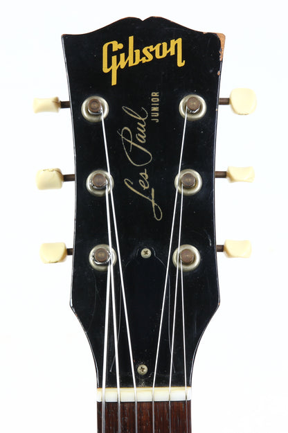 1959 Gibson Les Paul Junior Jr. Doublecut Double Cutaway Vintage Electric Guitar Cherry Red RARE BLACK PICKGUARD