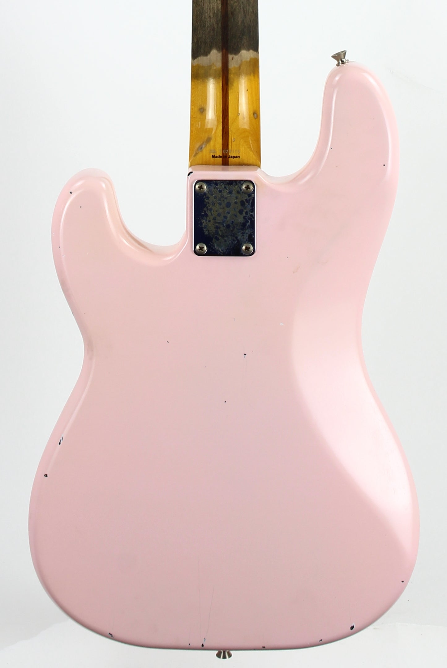 c. 2007 Fender Japan '57 Precision Bass Reissue MIJ Shell Pink Nitro Lacquer Relic