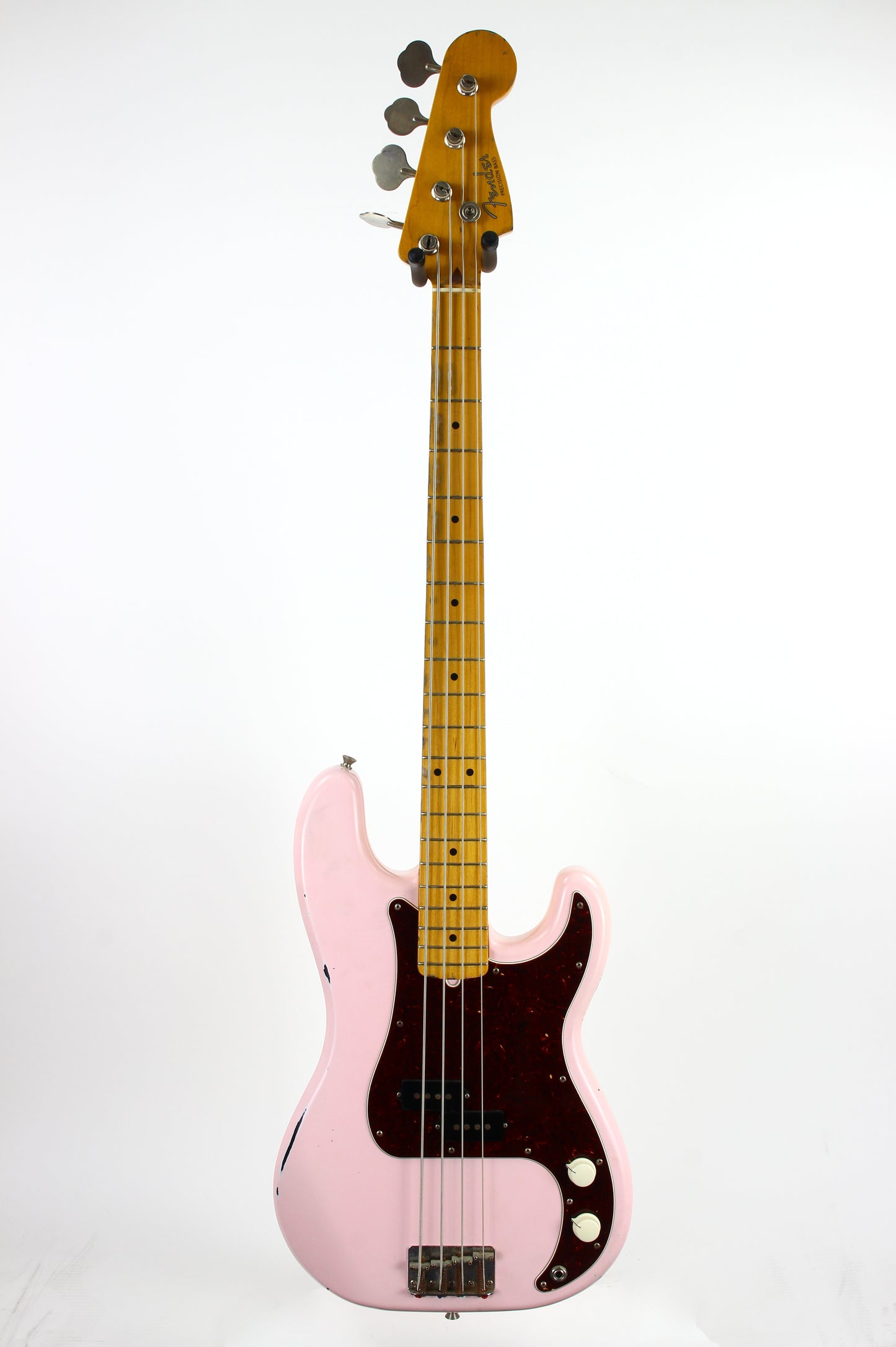 c. 2007 Fender Japan '57 Precision Bass Reissue MIJ Shell Pink Nitro Lacquer Relic