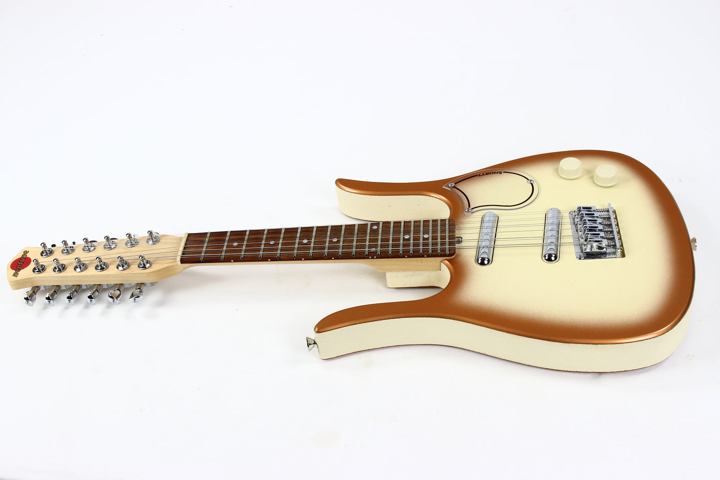 Jerry Jones Shorty 12-String Octave Guitar Mandolin | COPPER BURST w/ Original Receipt!